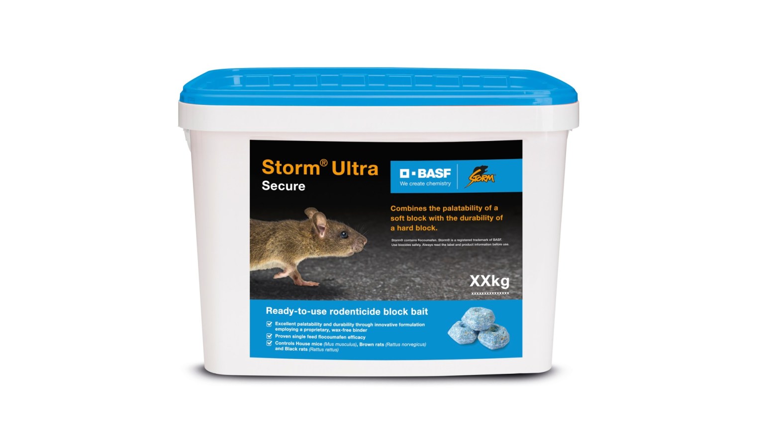 Storm Ultra Secure Rat Poison Safe Package - Raticide - Contrôle des rats -  Contrôle